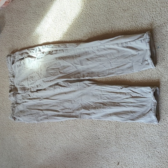 American Eagle Outfitters Light Tan Bootcut Pants Size 20 Long - Picture 4 of 7